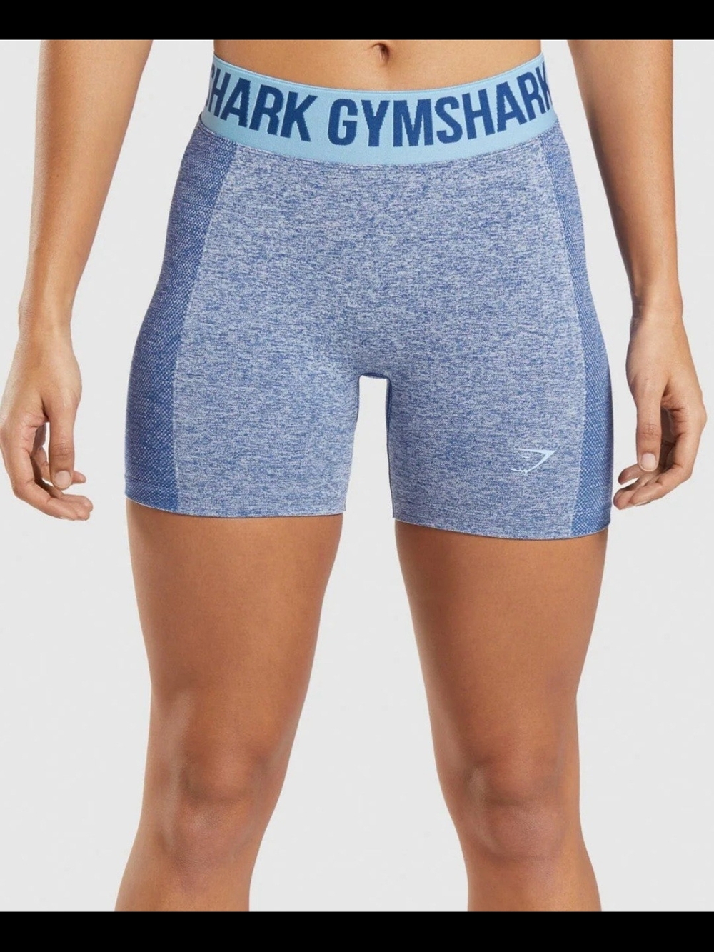 Gymshark Blue Seamless High-Waist Women's Shorts